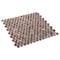 Andova Tiles SAMPLE Orb 075 x 075 Metal Penny Round Mosaic Tile SAM-ANDORB253 - alternate 4